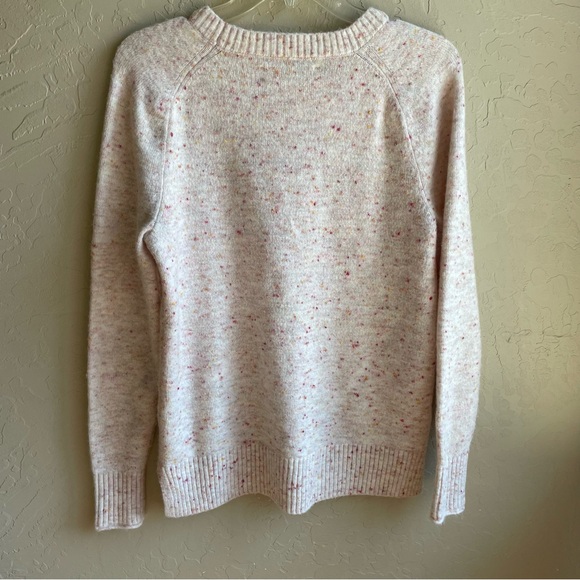 Ann Taylor LOFT 'Sweater Weather' Embroidered Motif Graphic Sweater XS - Picture 6 of 11